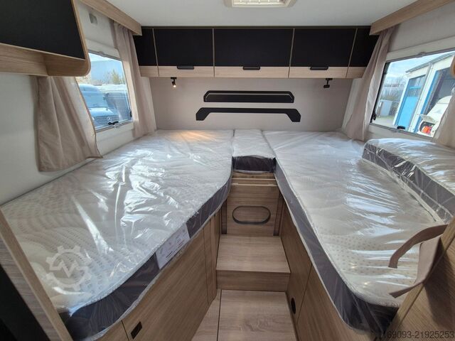 Semi-integrated camper CHAUSSON 627 Titanium Line *MJ26*Arctic*Hubbett*Navi*ACC