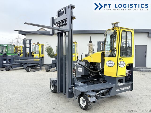 4-way forklift Combilift C4000 GAS DUPLEX 4600 FORK POSITIONER