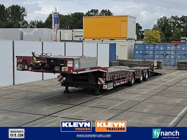 Low loader ESGE 48T 3A RADMULDEN HYDR. RAMPS WHEEL