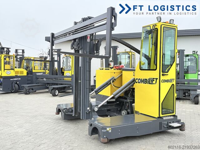 4-way forklift Combilift C3000STE TRIPLEX WIDE POSITIONER CABIN