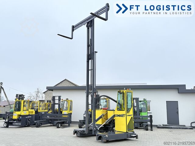 4-way forklift Combilift C3000STE TRIPLEX WIDE POSITIONER CABIN