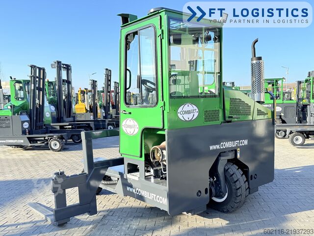 4-way forklift Combilift C5000L GAS DUPLEX 4100 POSITIONER CABIN