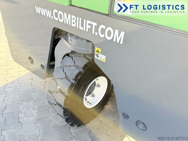 4-way forklift Combilift C4000 GAS DUPLEX 4350 FREE-LIFT POSITION