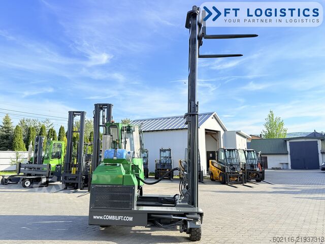 4-way forklift Combilift C4000 GAS DUPLEX 4350 FREE-LIFT POSITION