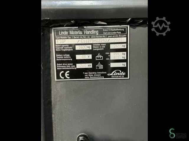 Gabelstapler Linde E16P