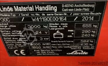 Schlepper Linde P30C