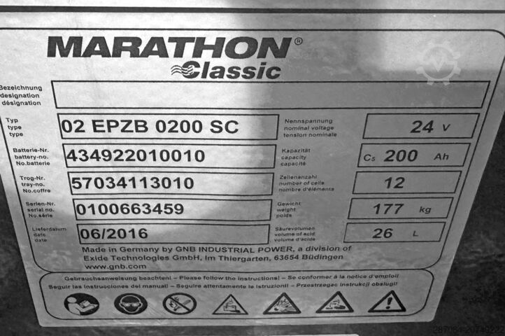 Hochhubwagen Jungheinrich EJC 12