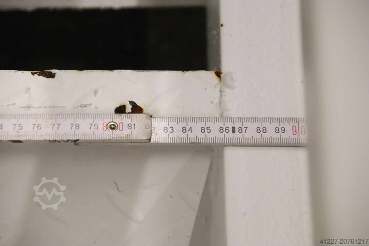 Stahltreppe Stahl 13-stufig  Höhe 2980 mm