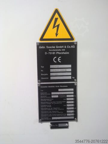 Werkzeugschleifmaschine Gebr. Saacke UWID