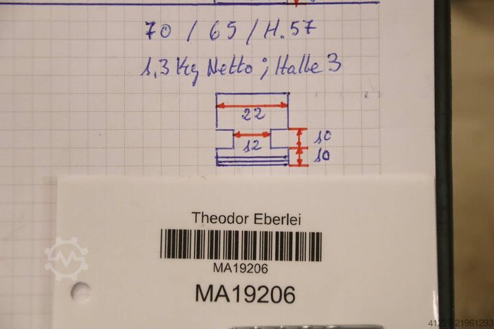 Interchangeable jaws unbekannt Breite 22 mm