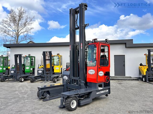 4-way forklift truck Combilift C4000 / GAS / TRIPLEX / 9300MM /LIKE NEW