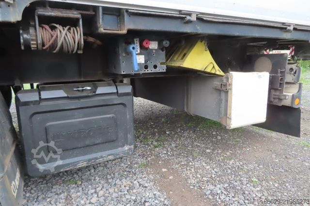 Open semitrailer KRONE Stahlmattenauflieger