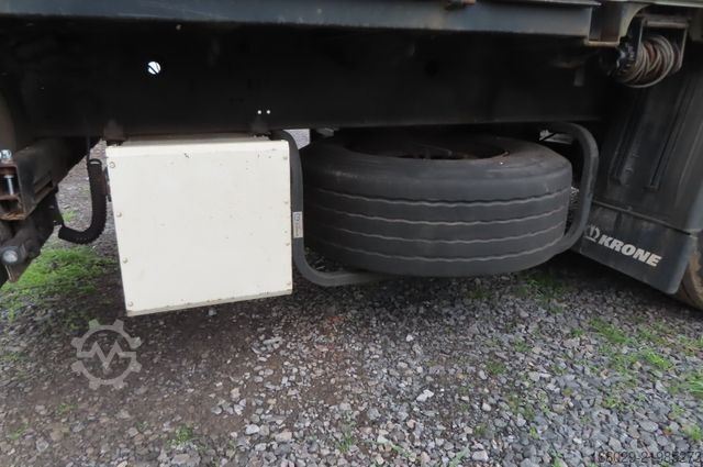 Open semitrailer KRONE Stahlmattenauflieger