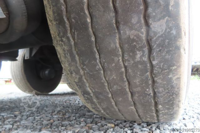 Open semitrailer KRONE Stahlmattenauflieger