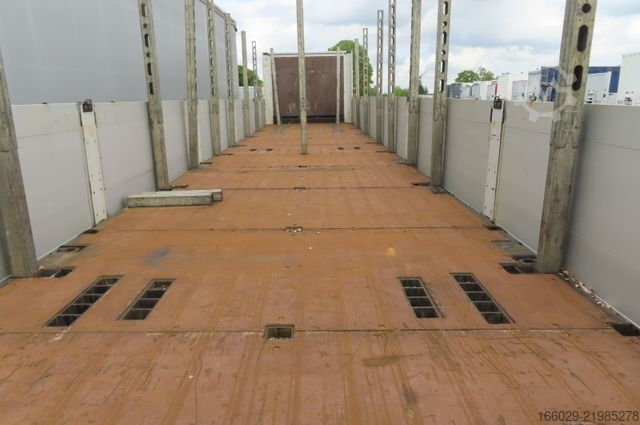Open semitrailer KRONE Stahlmattenauflieger