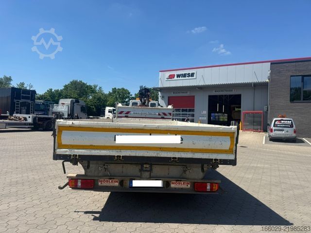 Tipper truck IVECO 140E250 Kipper mit HIAB Kran inklusive Anhänger