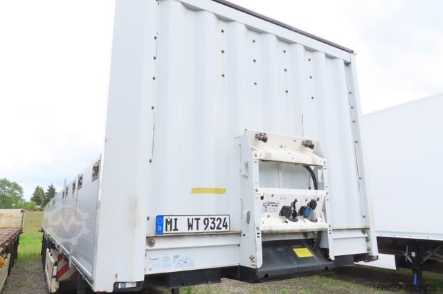 Open semitrailer KRONE Stahlmattenauflieger