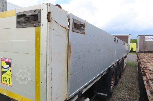 Open semitrailer KRONE Stahlmattenauflieger