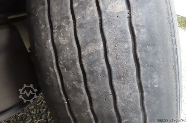 Open semitrailer KRONE Stahlmattenauflieger