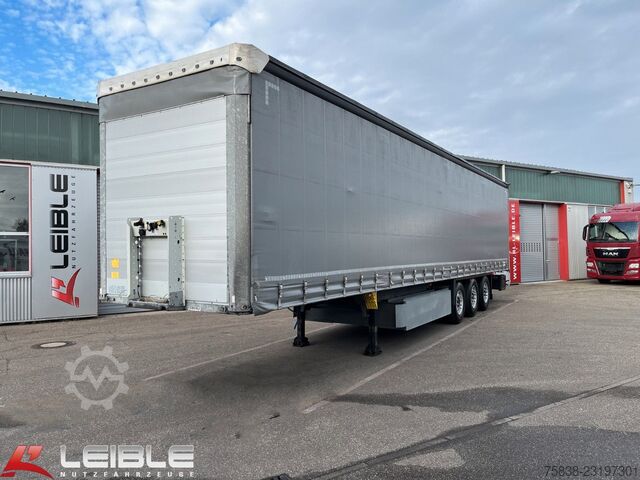 Auflieger mit Pritsche & Plane SCHMITZ CARGOBULL SCB*Standard Tautliner*Liftachse*Code XL*