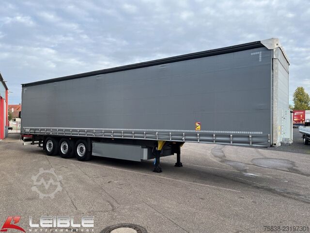 Auflieger mit Pritsche & Plane SCHMITZ CARGOBULL SCB*Standard Tautliner*Liftachse*Code XL*