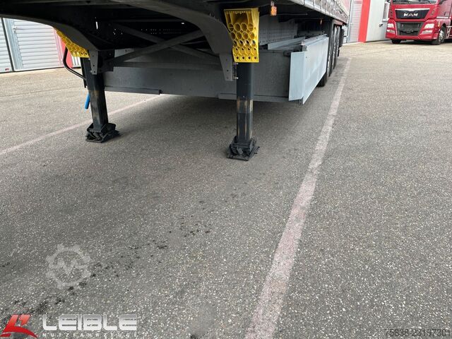 Auflieger mit Pritsche & Plane SCHMITZ CARGOBULL SCB*Standard Tautliner*Liftachse*Code XL*