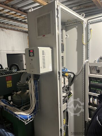 Gefriertunnel + Kompressoren + Kühler  