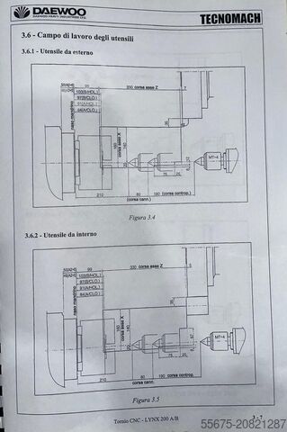2-Achs CNC-Drehzentrum DAWEOO LYNX 200B