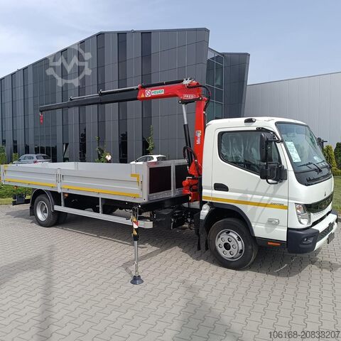 Autokranwagen Fuso Canter 9C18 Fassi M40 Pritsche 4,5 m
