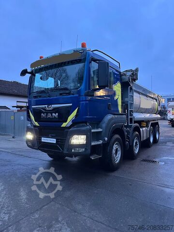 Kipper MAN TGS 35.510 8x4 Kipper*Thermomulde*Blatt*Intarde...