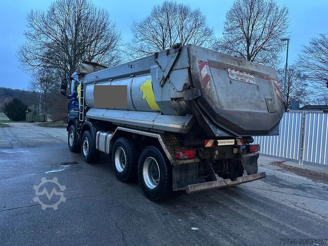 Kipper MAN TGS 35.510 8x4 Kipper*Thermomulde*Blatt*Intarde...