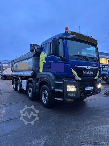 Kipper MAN TGS 35.510 8x4 Kipper*Thermomulde*Blatt*Intarde...