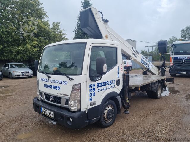 LKW-montierte Hubarbeitsbühne Isoli PT200 on Nissan NT400