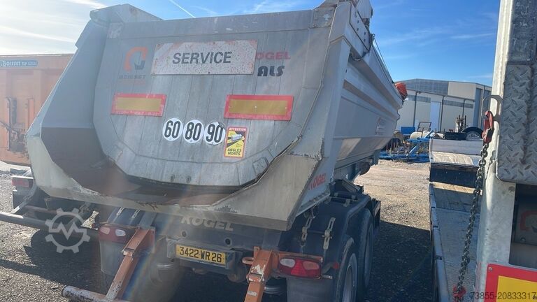 Kippauflieger Kögel S2T4S22E Aluminum Trailer