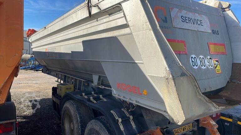 Kippauflieger Kögel S2T4S22E Aluminum Trailer