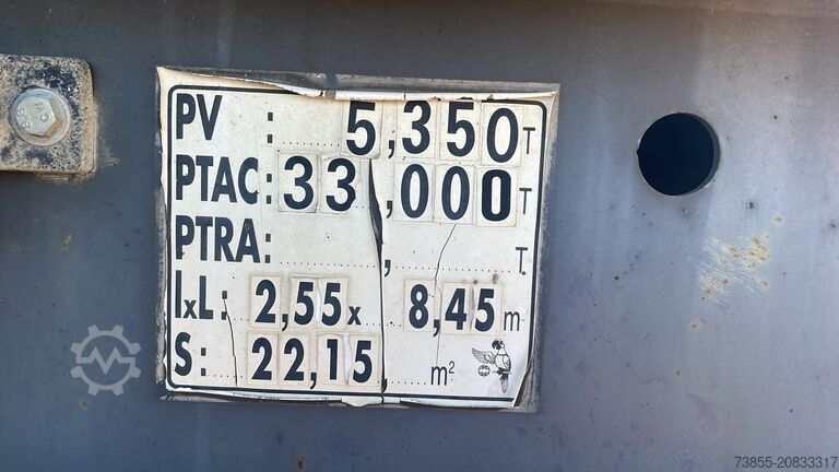 Kippauflieger Kögel S2T4S22E Aluminum Trailer