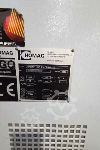 Kantenanleimmaschine HOMAG OPTIMAT KAR 310/5/A20/S2