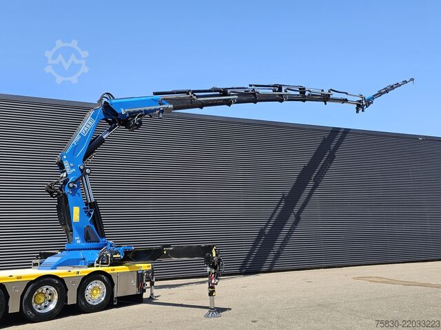 Loading platform Scania S580 V8 / 8x4 / FASSI 115 t/m CRANE / RETARDER