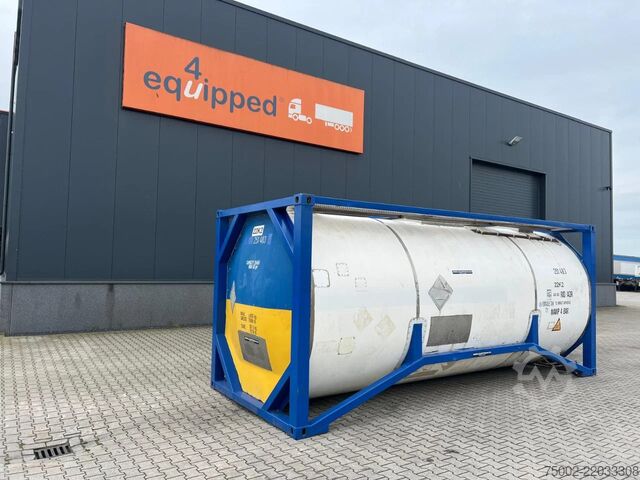 Tank container Welfit Oddy 20FT ISO, 24.930L / 1-COMP  / T11 / valid 5Y/CS...