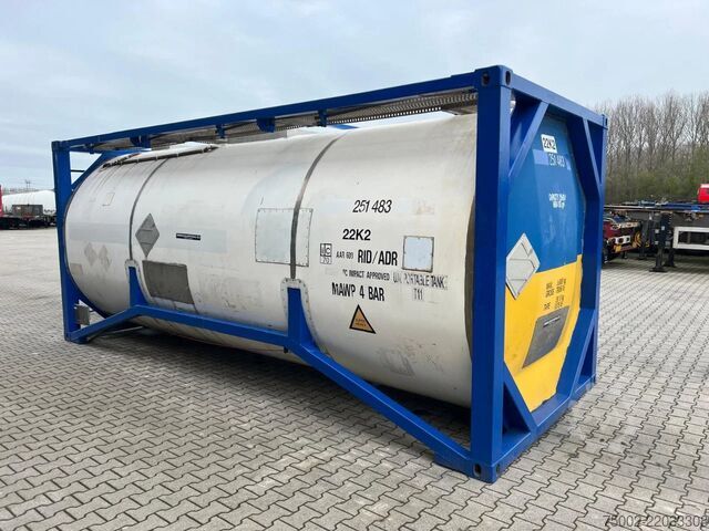 Tank container Welfit Oddy 20FT ISO, 24.930L / 1-COMP  / T11 / valid 5Y/CS...