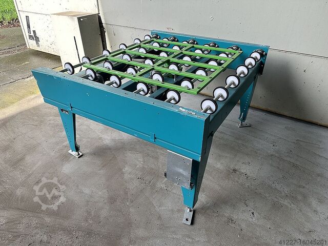 Roller conveyor driven with rotary unit Grenzebach RFS 1250 x 1500 mm