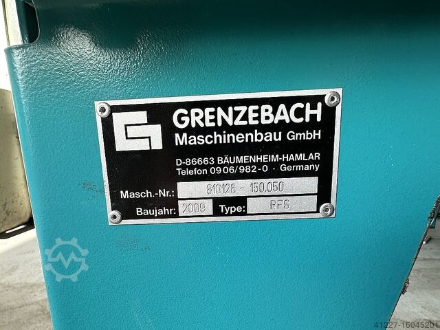 Roller conveyor driven with rotary unit Grenzebach RFS 1250 x 1500 mm