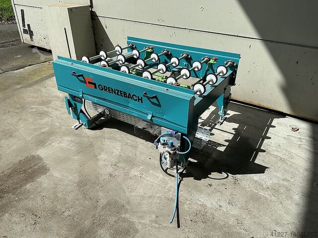 Roller conveyor driven with guide Grenzebach RFS 1250 x 1000 mm