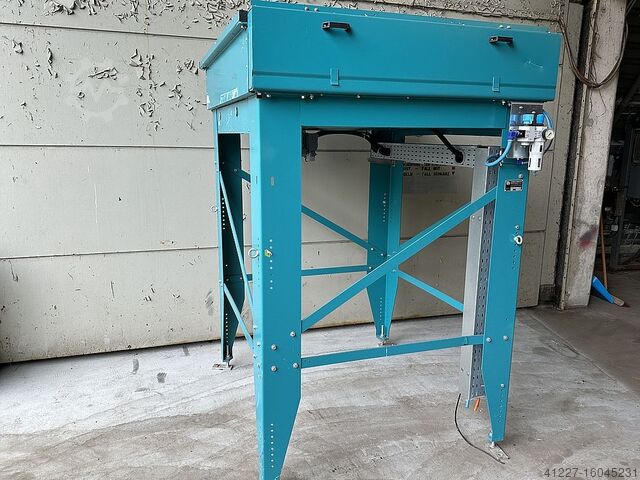 Transfer station roller conveyor Grenzebach WRSZP 1250 x 1400 mm