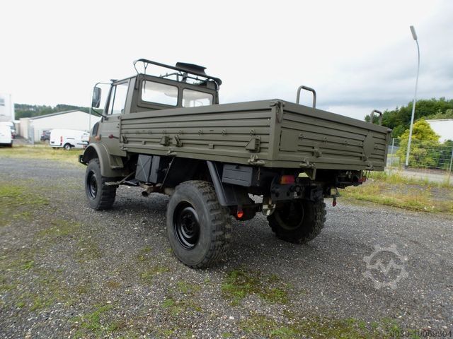 Pritschenwagen UNIMOG U 1300 L Turbo OM 366 Pritsche schnelle Achsen
