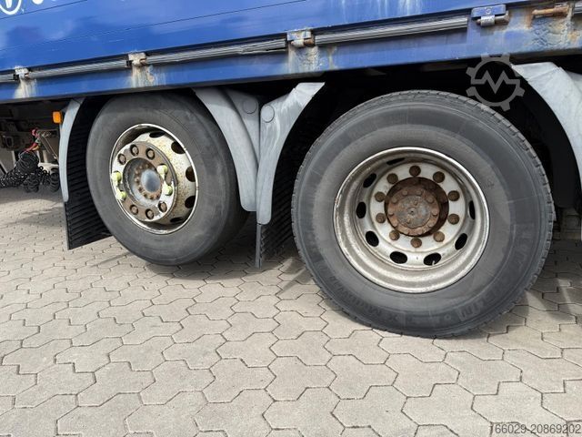 LKW mit Kofferaufbau MAN TGA Schwenkwand-Getränkeaufbau incl. Anhänger