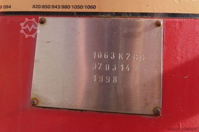 Roll off trailer  Krancontainer HMF 1063