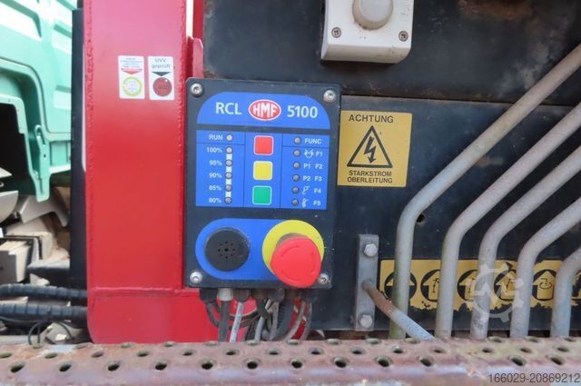 Anhänger-Wechselfahrgestell Krancontainer HMF 1063