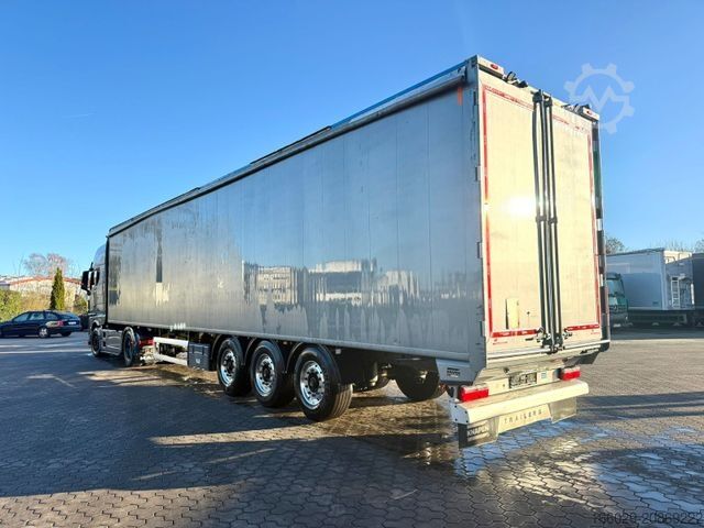 Walking floor semitrailer KNAPEN K 100 Schubboden 92m³ 10mm Boden Powersheet