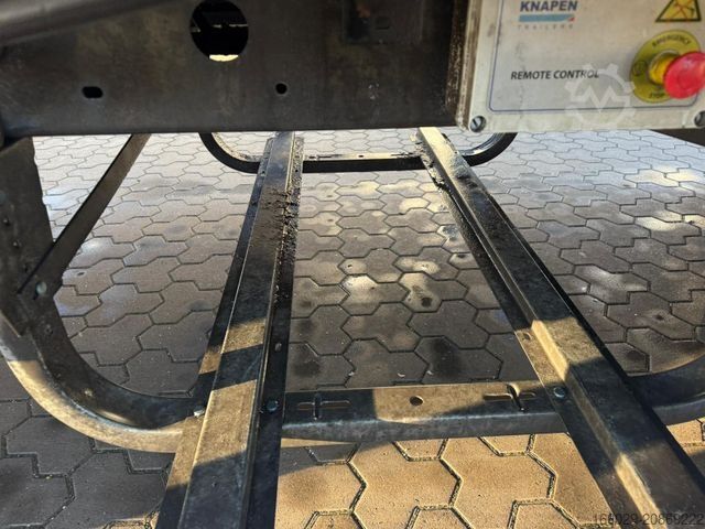Walking floor semitrailer KNAPEN K 100 Schubboden 92m³ 10mm Boden Powersheet